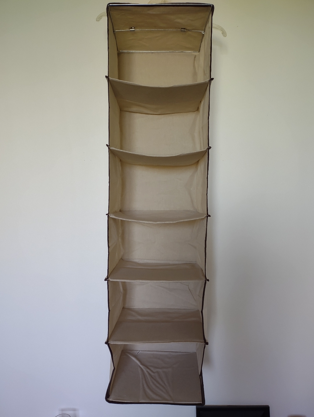 6 Shelves Canvas Hanging Organizer